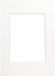 Passepartout hvit 10x15/15x21