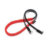 Leica Paracord strap black/red 100 cm