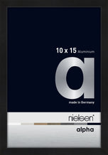 Alpha 30x30 jet black matt
